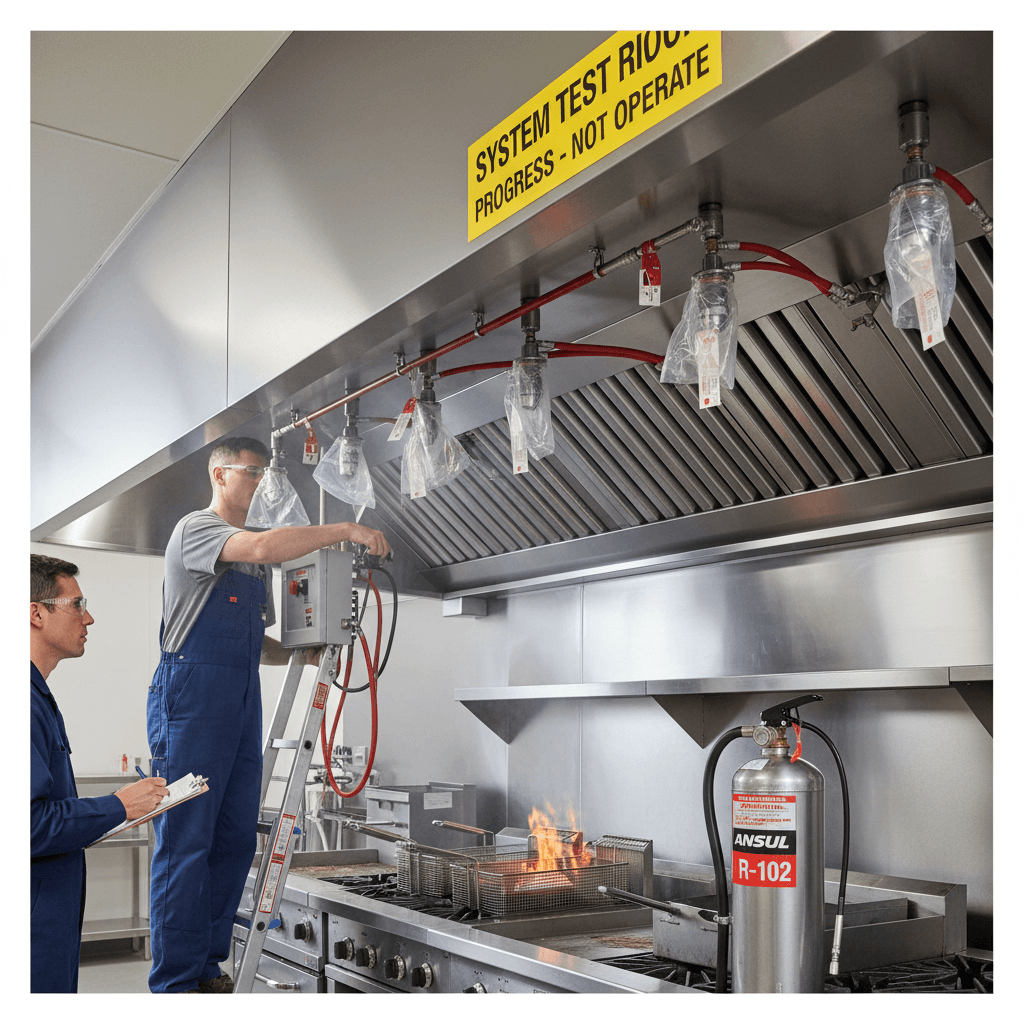 Fire suppression system checks