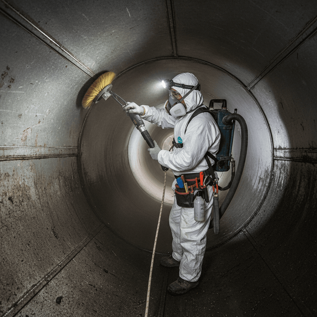 Ductwork cleaning