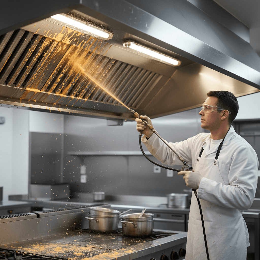 Degreaser application