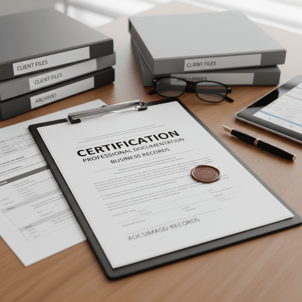 Insurance documentation