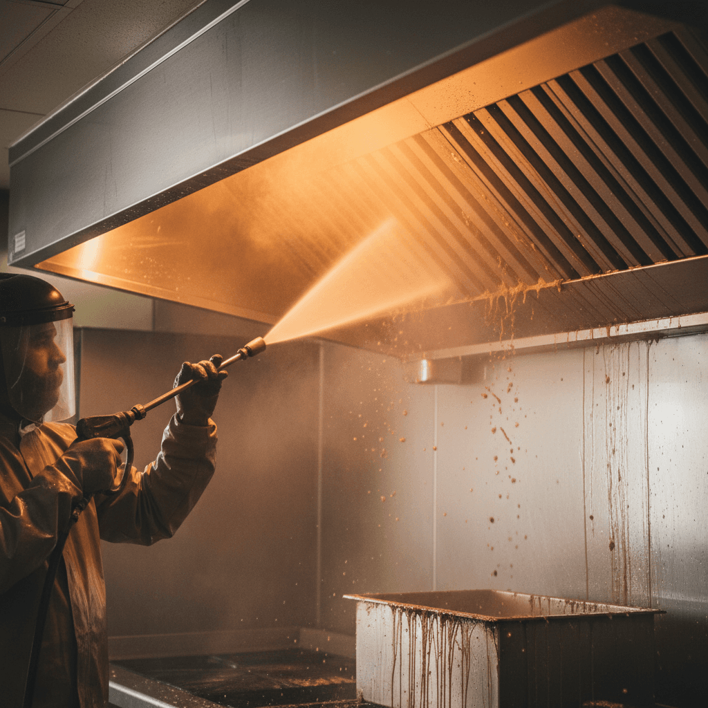 Grease removal and cleaning